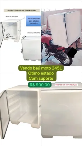 Bau moto 245L