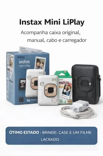 Câmera Instax Mini LiPlay 