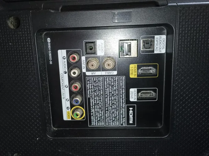 Tv Samsung 48 polegadas para retirada de peças