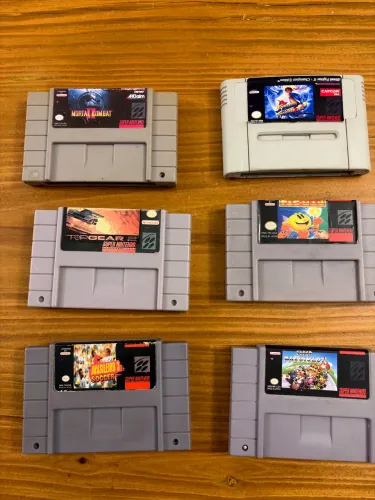 Fitas Super Nintendo