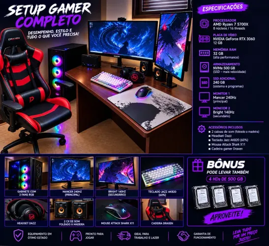 Vendo Pc completo 