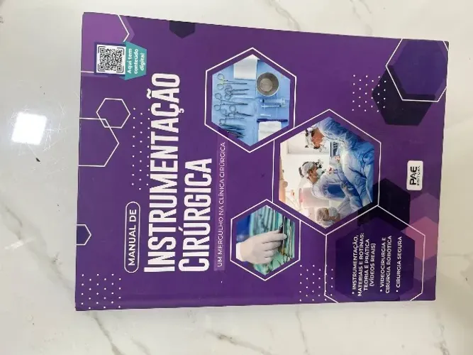 Livro manual de instrumentação cirúrgica