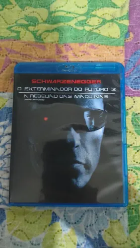 Bluray Exterminador do Futuro 3 lombada azul