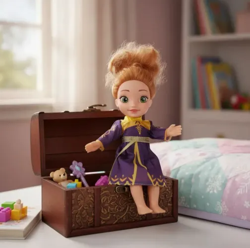 Boneca Ana Frozen Com Som