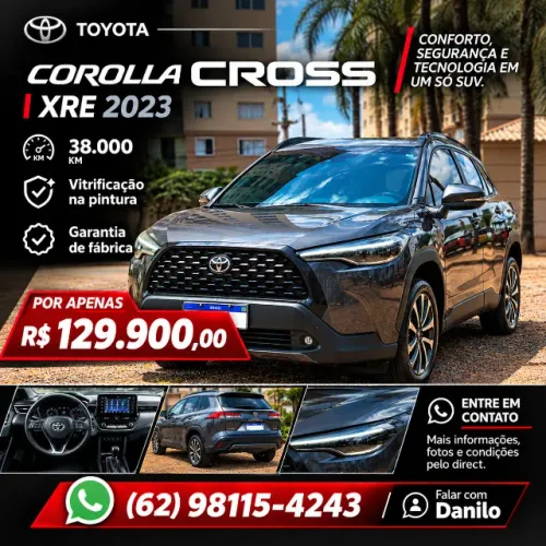 Toyota Corolla Cross XRE 2.0 16V Flex AUT 2023