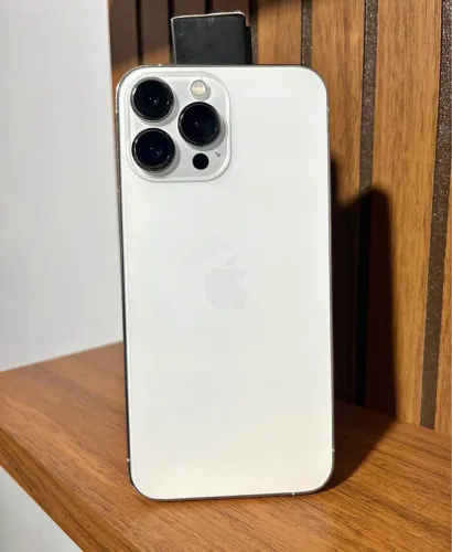 iPhone 13 Pro Max branco 128 GB 6 meses garantia