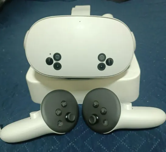 óculos de realidade Virtual meta quest 3s 128gb Branco