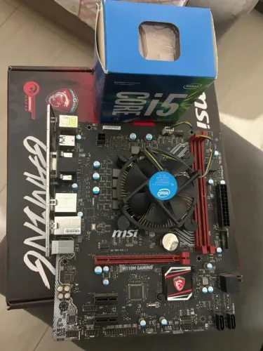 Kit - i5 7600 c/ cooler + Placa MSI H110M Gaming