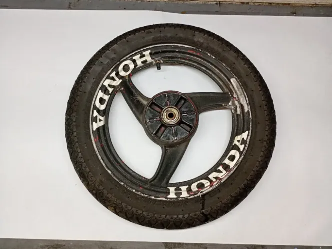 Roda Traseira Original Pneu Novo Honda Biz 100 1998 Á 2005