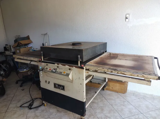 Prensa térmica automática mogk, 