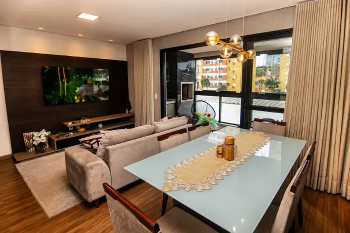 Apartamento Gaudí Residence - Mobiliado com Varanda Gourmet e 2 Vagas | Campo Grande/MS
