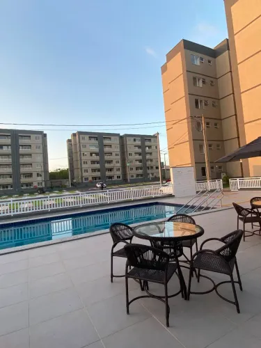 Alugo apartamento com elevador no Gran Village Araçagy V