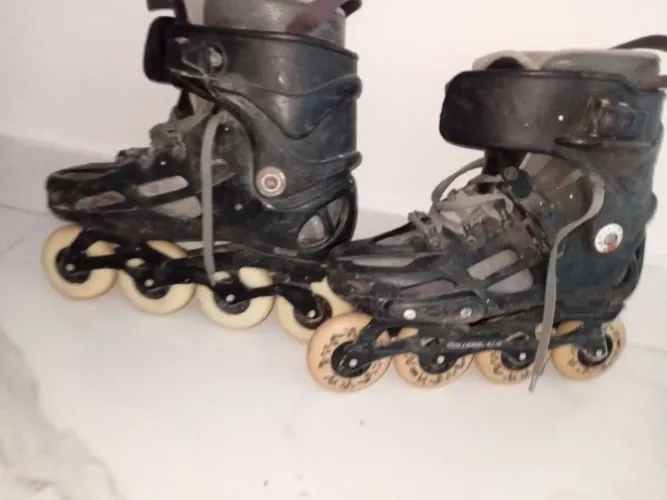 Patins usado tollerblade  rodas novas 