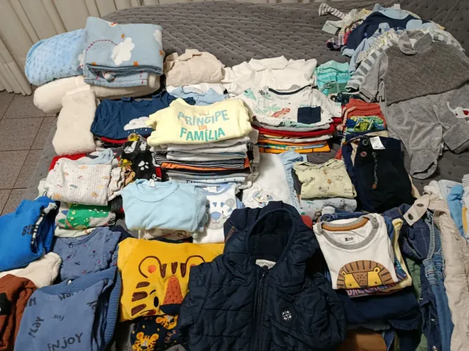 Lote roupas de menino