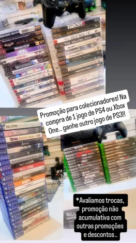Promo: compre 1 jogo de PS4 ou One e ganhe 1 de PS3
