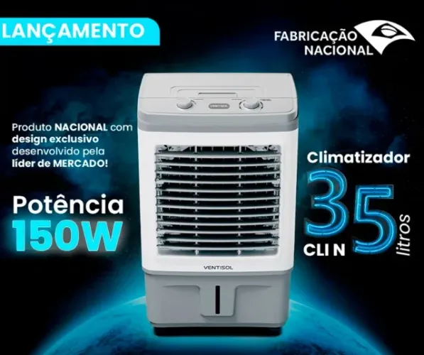 Climatizador de Ar Clin Pro 35L Ventisol 127V 150W