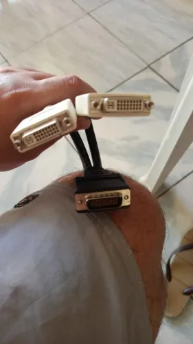 Cabo Adaptador Dms 59 para 2 Dvi