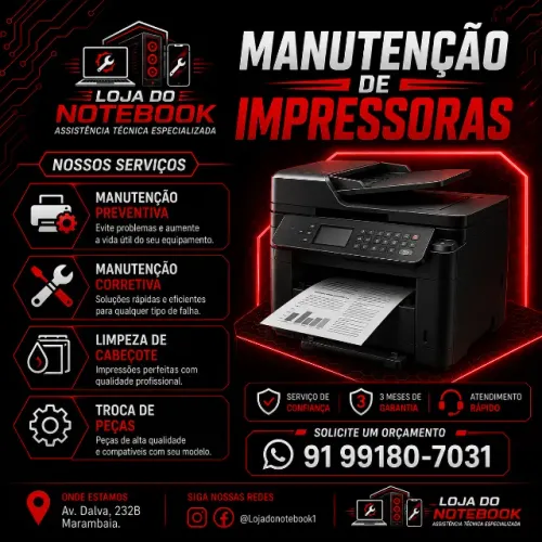 Manutenção de impressoras