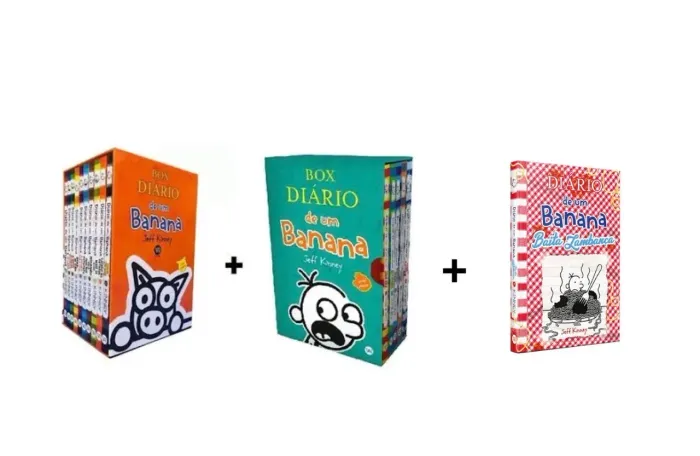 Kit Diário de um Banana Vol. 1 ao 15 + 19 | Ótimo estado