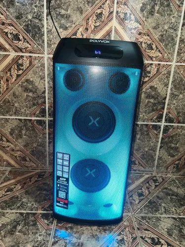 Caixa de Som Polyvox XT-665T 1000W RMS