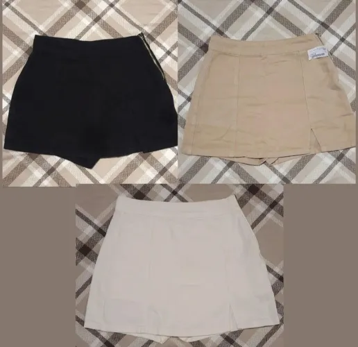 Kit 3 shorts saia C&A, tamanho 36