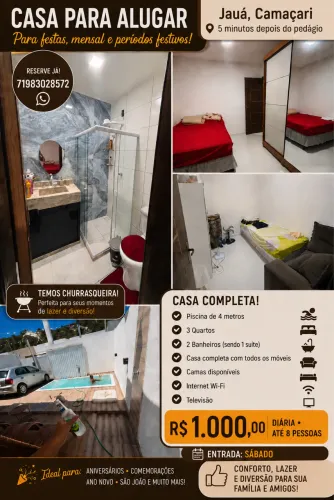 Aluguel temporada