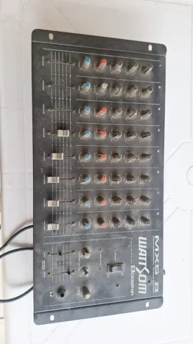 Mesa de som Wattsom 8 canais MXS-8 - Mixagem e efeitos