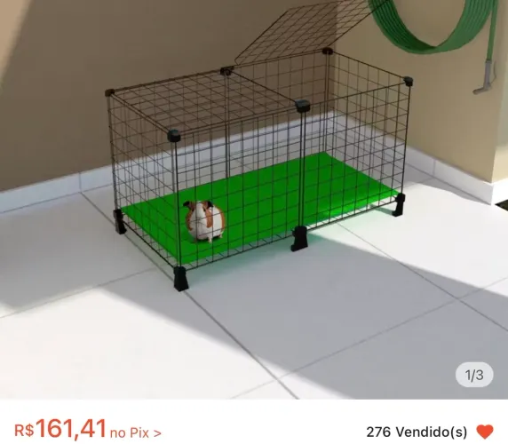 Vendo cercadinho para porquinho da índia ou coelho