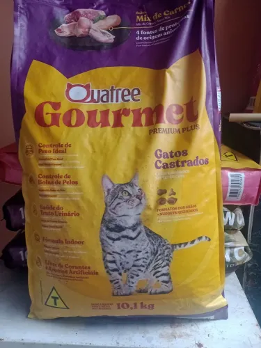 Quatree gourmet gato castrado de carne