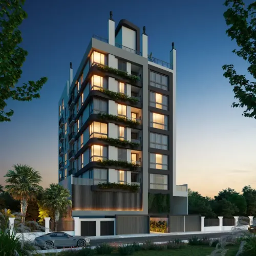 Flat 1 dormitório com 46m² em Bombas Excelente Investimento