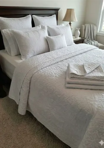 Colchas para cama de casal  normal 