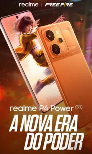 Smartphone Realme P4 Power Novo lacrado na caixa