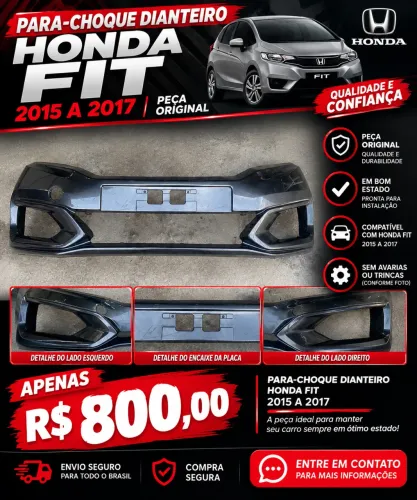 Pára-choque Honda FIT
