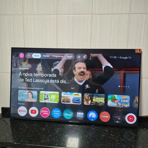 TV SMART 55 Semp Android Comando de Voz no Controle - Entrego Hoje