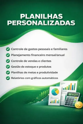 Planilhas personalizadas