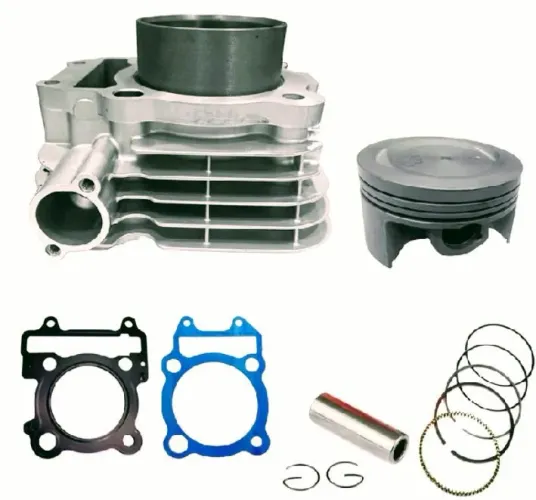 Kit cilindro com pistão e anéis Yamaha fazer 250 Lucky Premium 