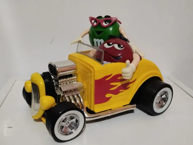 Carro Dispenser Colecionável m&m's