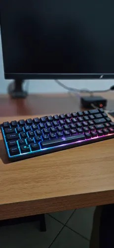 TECLADO GAMER - BLACK NOIR RGB