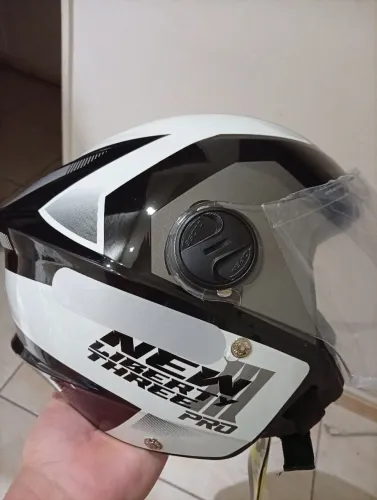  capacete New liberty three pro cinza 60