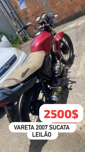 Motos sucatas 