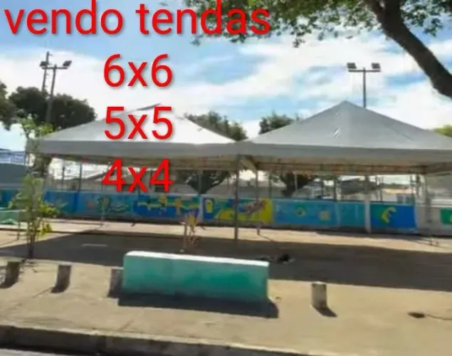 Vendo tendas 6x6, 5x5, 4X4