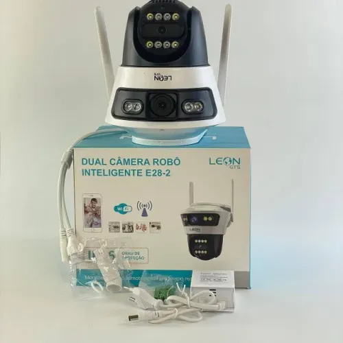 CAMERA ROBÔ DUAS CAMERAS WIFI IP66 (NOVO)