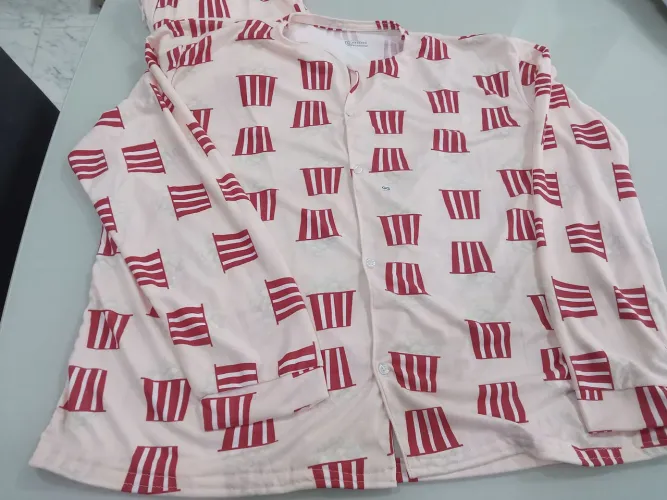 Venda de pijamas de botões feminino P ao gg
