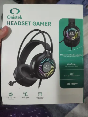 HEADSET GAMER NOVO!!