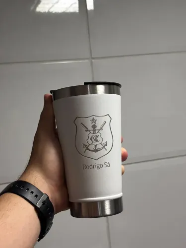 Copo personalizado a laser