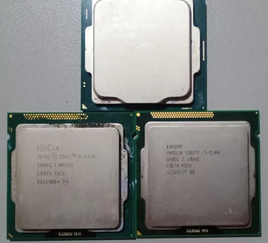 trinca processadores Intel !