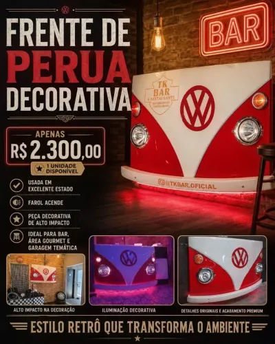 Frente de Perua Combi Decorativa