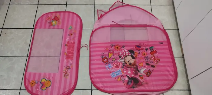 Vendo Barraca Infantil Minnie Rosa Dobrável 