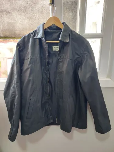 Jaqueta de couro masculino