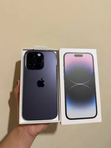 iPhone 14pro 256gb seminovo roxo - única dona
